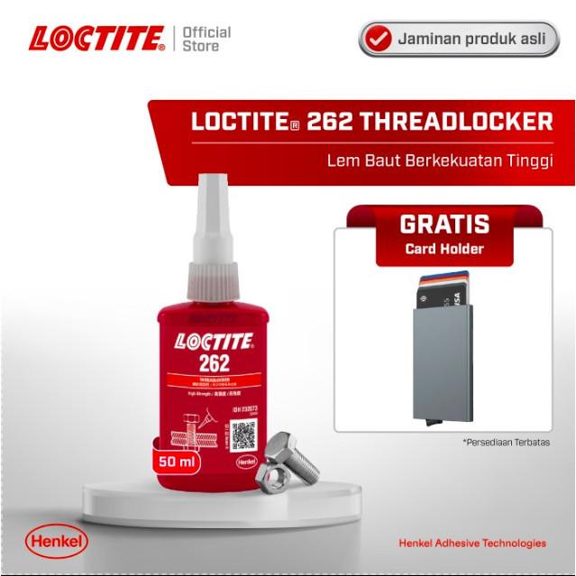 Gambar Henkel LOCTITE 262 Threadlocker Lem Baut 50 ml - 262 - 262+Card Holder dari Satya Teknindo Indonesia undefined Tokopedia