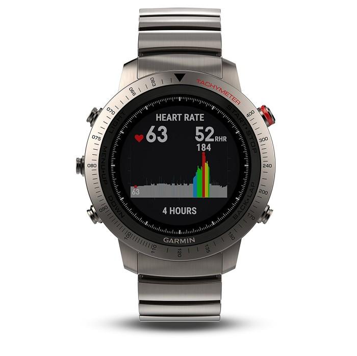 Garmin Fenix Chronos Qwart Sports Watch Gps Titanium With Store Qw