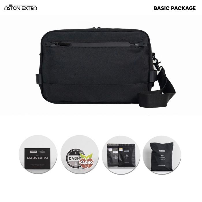 Gambar CAGHO ASTON EXTRA EXCLUSIVE | Slingbag Clutch Handbag | Anti Air | Anti Bara - BASIC dari CAGHO undefined Tokopedia