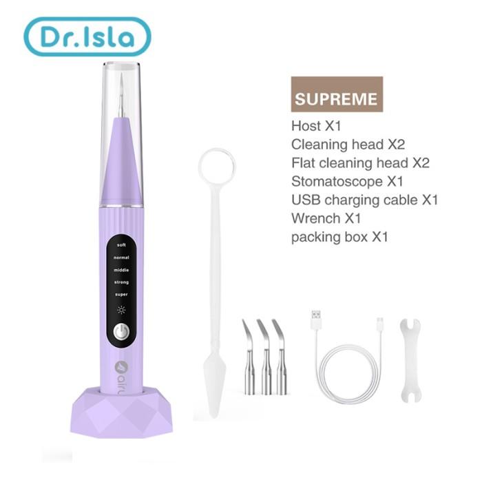 Gambar PTR M07B Pembersih Karang Gigi Elektrik Dental Calculus Tartar Removal - Ungu dari claritashop1 undefined Tokopedia