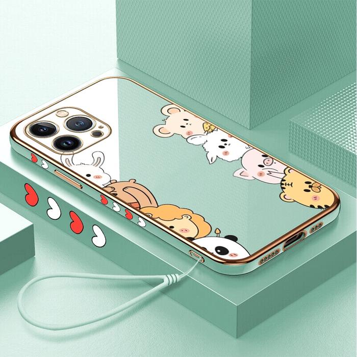 Gambar Case HP Xiaomi Poco C65 C40 F1 F5 F3 F4 M6 M3 M4 M5 M5S X3 X5 NFC GT Pro 5G Casing HP Phone Sofcase Case Softcase  Soft Free Tali Gantungan Kartun Imut Welt Animals Lensa Cassing TPU - Hijau terang, Poco M3 dari GiftsStoreID undefined Tokopedia