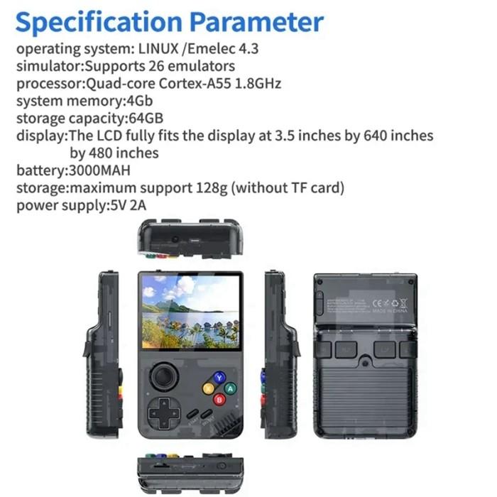 Gambar New M19 Retro Video Game Console 128G Handheld Classic Nostalgic Arcade Game Console 3D Joystick Up To 25 Simulators dari Maryam pedia undefined Tokopedia