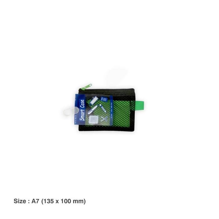 Gambar Tempat Penyimpanan Smart Case Pouch 2 Pocket Zipper Besi Bahan Kain Parasut Jaring Daiichi Let's Do It SRB 1059-A4/1060-B5/1061-A5/1062-B6/1063-A7 - 1063-A7, Blue dari daiichi files store Kota Administrasi Jakarta Selatan Tokopedia
