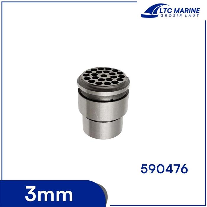 Jual IMPA 590476 Needle Supporter 3mm Spare Part for Jet Chisel JEX-24 ...