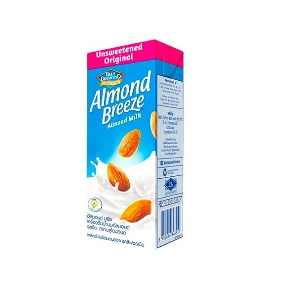 Gambar AW37 Susu Almond Breeze Milk Coklat Vanilla Original Unsweetened Latte Asi Booster 180 ML (Pack) dari ANTING Panjang931 undefined Tokopedia