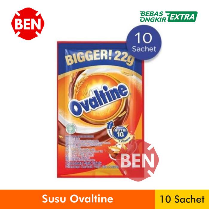 Gambar AW37 Susu Ovaltine 1 Renceng 10 Sachet Chocolate Malt Drink Classic Coklat dari jumsikah123 undefined Tokopedia