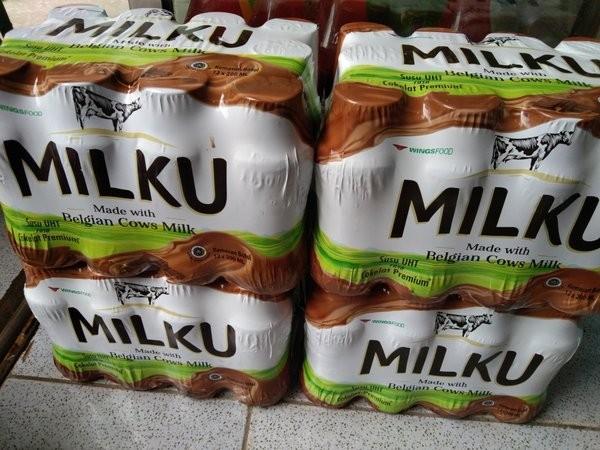 Gambar 1zy MILKU SUSU COKLAT UHT 200ML DUS ISI 12 BOTOL dari kanbung ninag undefined Tokopedia