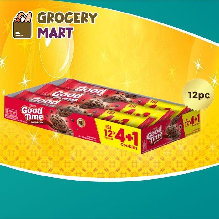 Gambar Arnott's Good Time Double Choc Isi 4+1 / Biskuit Cookies Isi 12 PCS -1 PACK dari mayashop69 undefined Tokopedia