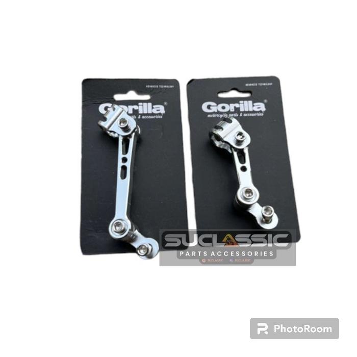 Gambar Breket selang rem gorilla M1 breket selang rem M1 import gorilla breket selang rem depan universal panjang pendek - V3 Panjang dari @robert_classic undefined Tokopedia