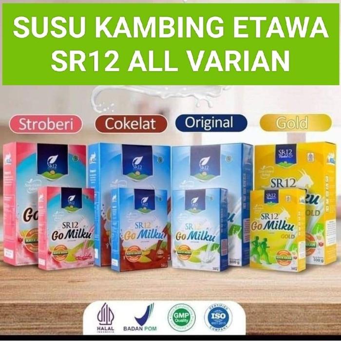 Gambar Go Milku Sr12 200Gr Gomilku Susu Kambing Etawa Plus Herbal dari Little Loves 2 undefined Tokopedia