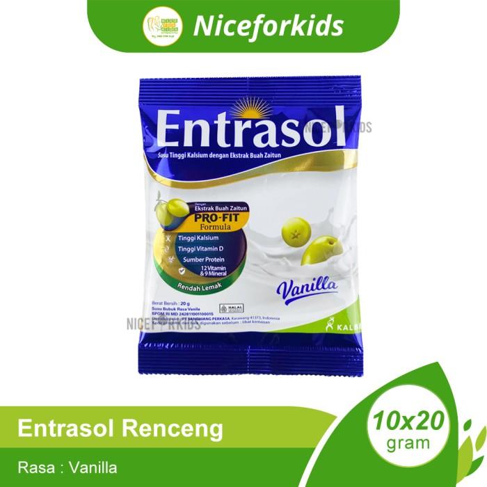 Gambar COME!! Entrasol Renceng isi 10 Sachet / Susu Memelihara Kepadatan Tulang dari saharita48 undefined Tokopedia