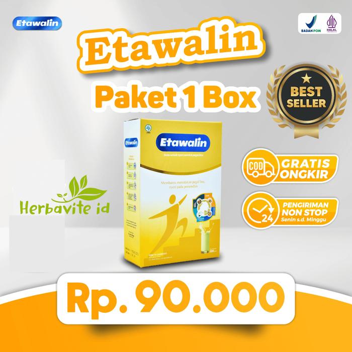 Gambar DISKON Etawalin Paket 1 Box Susu Kambing Etawa Solusi Masalah Tulang & Sendi 200gr READY STOCK dari rena shop66 undefined Tokopedia