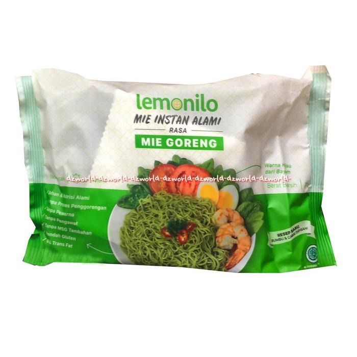 Gambar Lemonilo Mie Instan Alami 76gr Rasa Mie Goreng Hijau Bayam Tanpa Pengawet dan Pewarna Lemo nilo dari Miky12 undefined Tokopedia