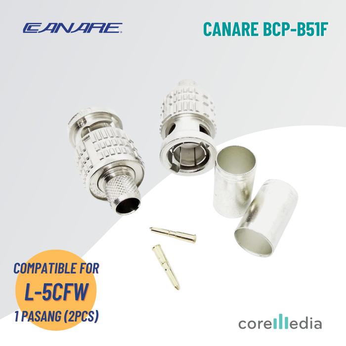 Gambar Canare Bcp-B51F - Crimp/Bnc - 1 Pasang (2 Pcs) dari grahast undefined Tokopedia