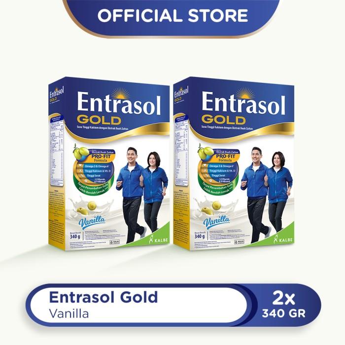 Gambar Entrasol Twinpack Gold Vanilla 340G Grab/Gosend dari TokoImpian Company undefined Tokopedia