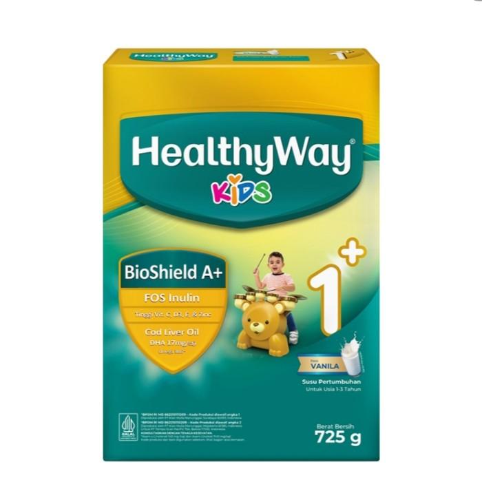 Gambar Biostime Healthyway 1+ Susu Bubuk Pertumbuhan Anak Vanila 725 G Grab/Gosend dari TokoImpian Company undefined Tokopedia
