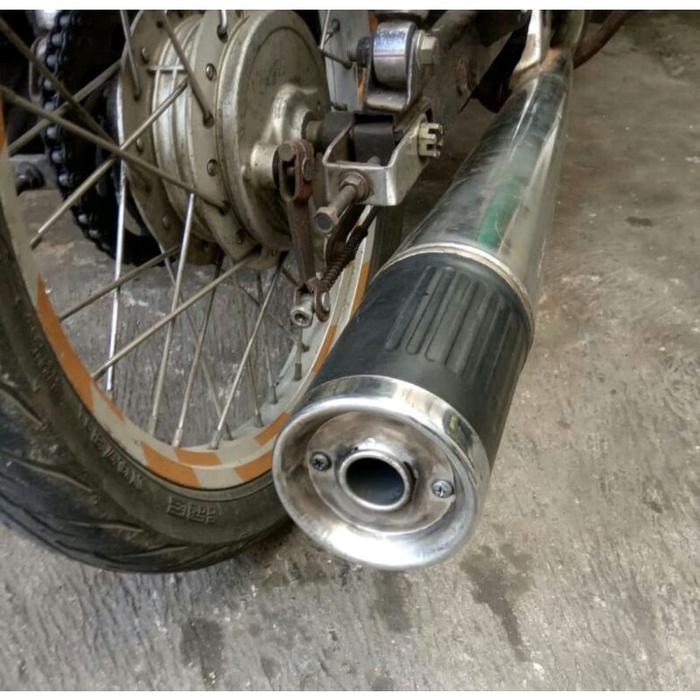 Gambar NEWTutup Sambungan Knalpot Cover Tabung Knalpot GL dari idarmotoshop undefined Tokopedia