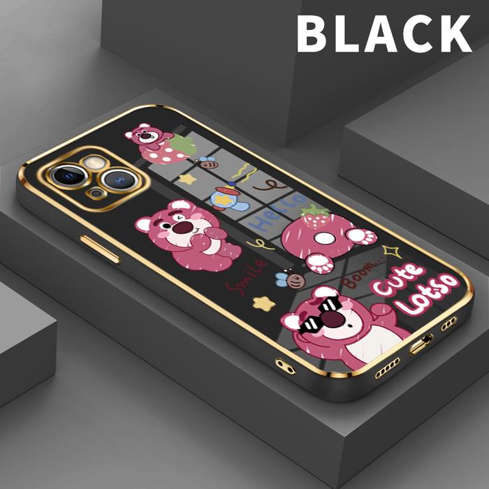 Gambar Casing Hp For iphone 13 Pro MAX 12 pro max Mini phone 11 Pro Max Halo beruang keren Shoftcase slim shockproof silicon soft case premium - Black, iphone 11 Pro Max dari parabatokoresmi undefined Tokopedia