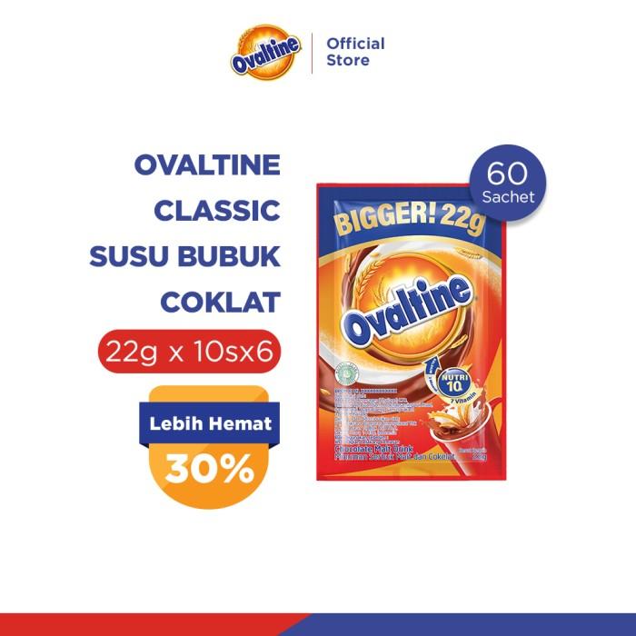 Gambar R1CH. Ovaltine Classic Susu Bubuk Coklat 22grx10sx6 dari soleh rahayyu455 undefined Tokopedia