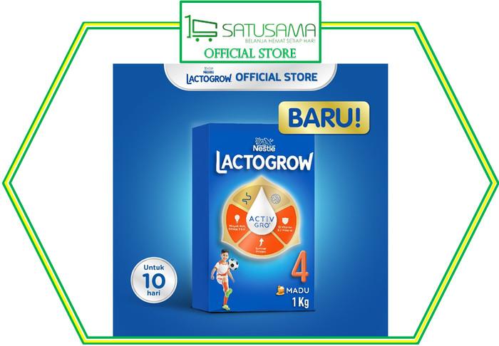 Gambar E-Katalog- Lactogrow 4 Happynutri Grab/Gosend - MADU 1000 G dari TokoImpian Company undefined Tokopedia