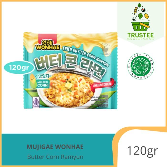 Gambar COME!! Mujigae Wonhae Fried Butter Corn Ramyun Mie Saus Jagung Mentega 120gr dari markosiah10 undefined Tokopedia