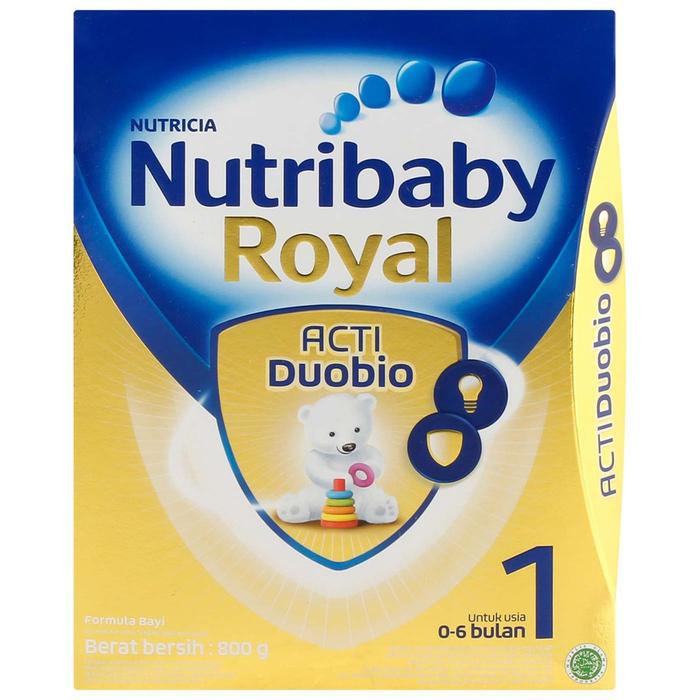 Gambar NUTRIBABY ROYAL 1ACTI DUOBIO /NUTRIBABY ROYAL 2 ACTI DUOBIO 800GR dari sejahtera003 undefined Tokopedia