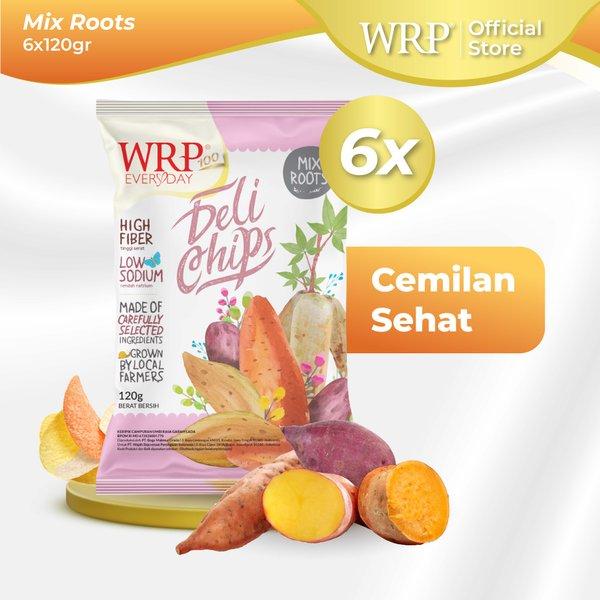 Gambar WRP Delichips Mix Root Family Pack 6 x 120G - Camilan Sehat dari ZDIKRYY999 undefined Tokopedia