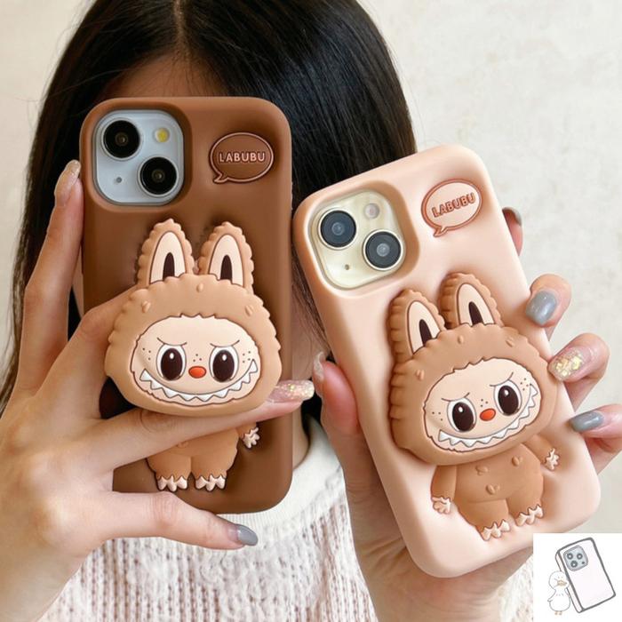 Gambar Super Popular LABUBU Casing Cute 3D Stand Phone Case Suitable for16 15 14 13 12 11 X XS XR XS Max 16 15 14 8 7 6 Plus Anti Drop Cover Gift Matching Mobile Phone Screen Wallpaper Terlaris. dari Padma storee undefined Tokopedia