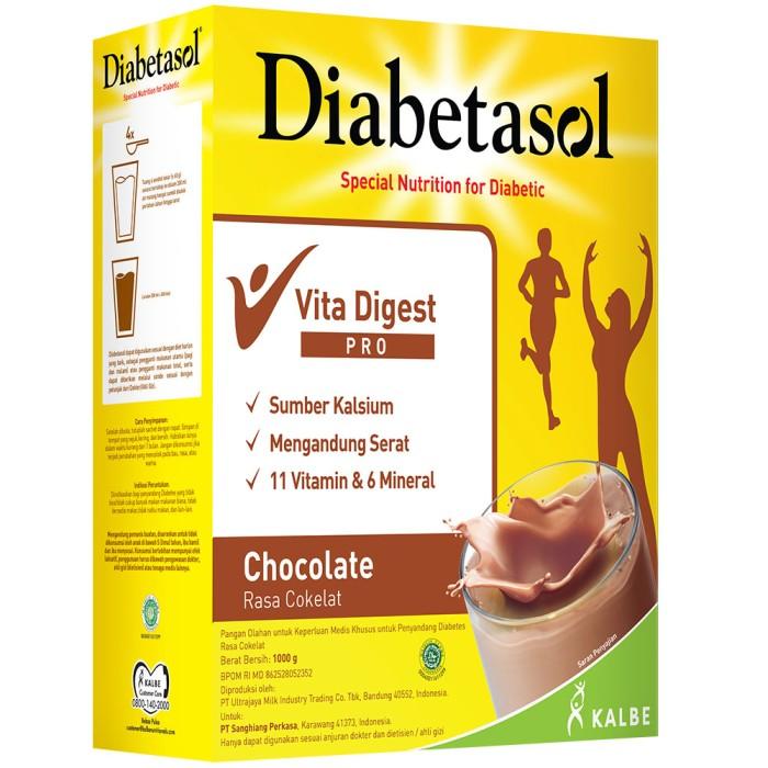 Gambar Diabetasol Vita D Choc 1000Gr Grab/Gosend dari TokoImpian Company undefined Tokopedia