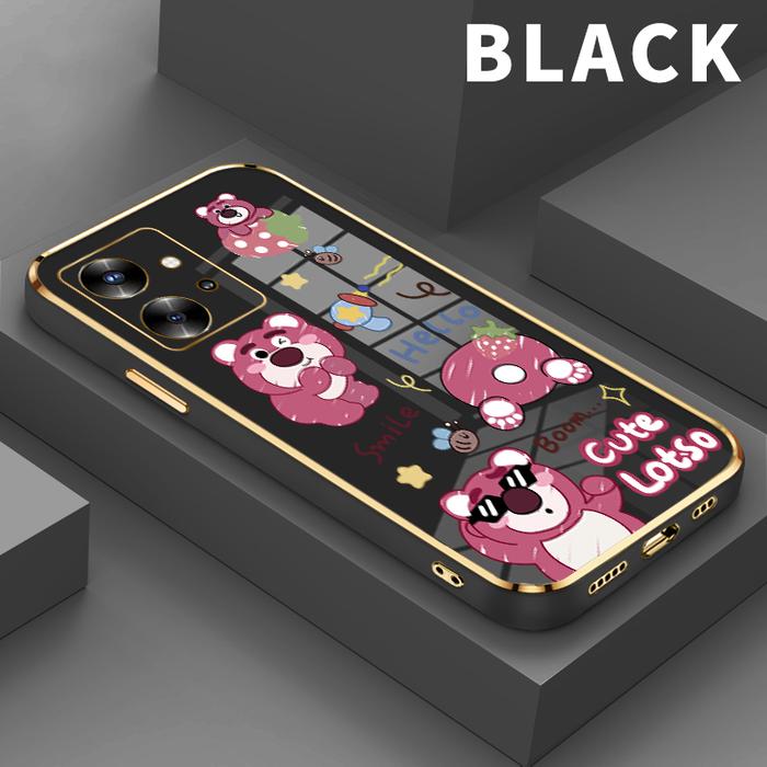 Gambar Casing Hp For  Infinix Zero 20 5G 2023 Ultra X X Neo X Pro Halo beruang keren Shoftcase slim shockproof silicon soft case premium - Black, Infinix Zero X Pro dari parabatokoresmi undefined Tokopedia