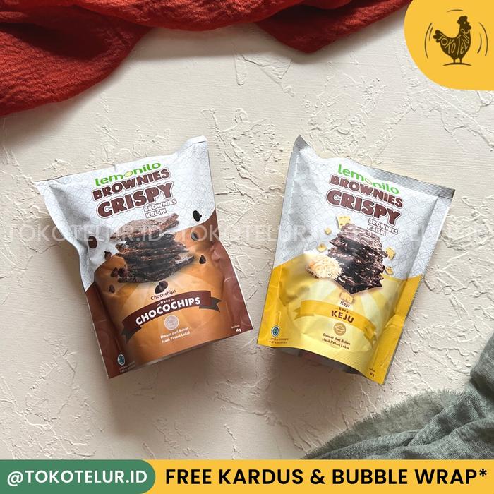 Gambar Lemonilo - Brownies Crispy Rasa Chocochips/Keju 40 gr dari Miky12 undefined Tokopedia
