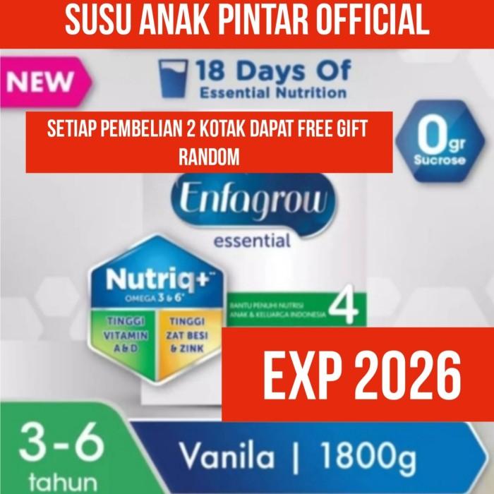 Gambar enfagrow essential 4 1800gr vanila dari Raihana SHOP. undefined Tokopedia