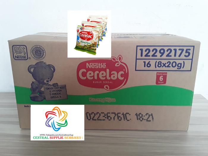 Gambar Nestle Cerelac Kacang Hijau Sachet [20gr/128pcs/1 karton ] dari bintang akaik978 undefined Tokopedia