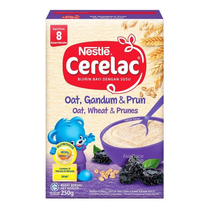 Gambar Nestle Cerelac Cereal - Oats, Wheat & Prunes (8 Months) 250g dari bintang akaik978 undefined Tokopedia