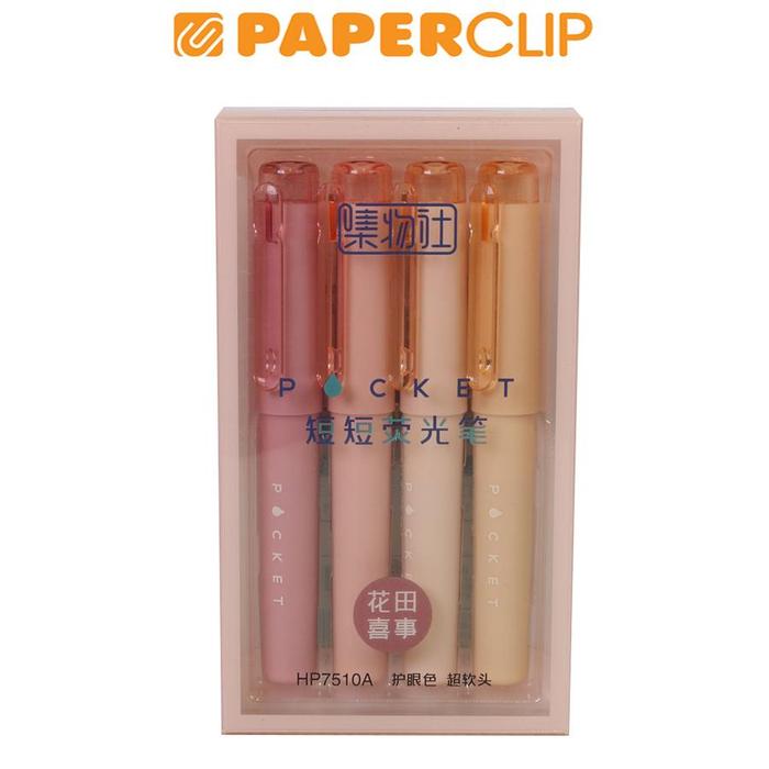 Gambar HIGHLIGHTER FEIDA POCKET SHADE 4S - 7510A PINK dari Paperclip Indonesia undefined Tokopedia