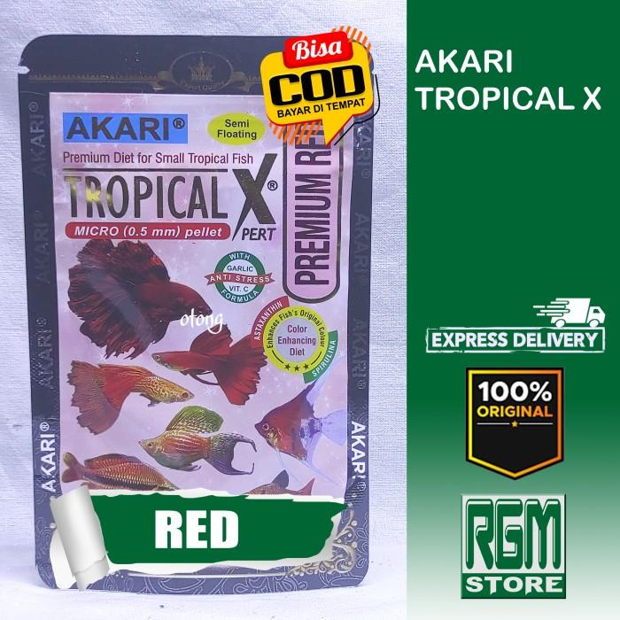 Gambar AKARI TROPICAL X XPERT Premium maxi red yellow blue pakan makanan ikan - Merah dari RGMshopstore undefined Tokopedia