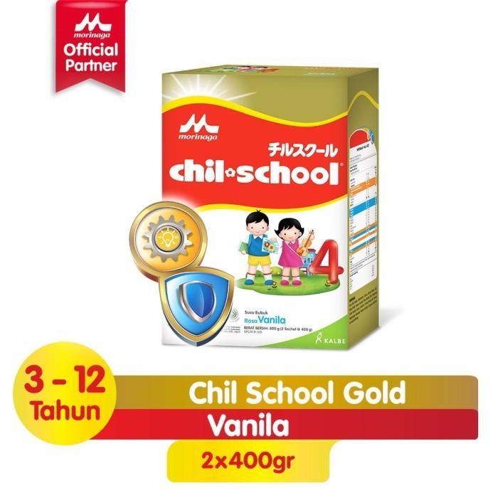 Gambar Morinaga Chil-School Gold 780 gr - Susu Bubuk Untuk Anak 3-12 Tahun - Vanila Utuh dari Kencana Swalayan_NEW undefined 5 Tokopedia