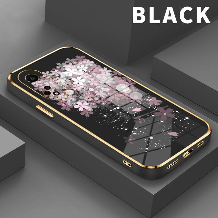 Gambar Casing Hp For OPPO A98 A96 5G A95 A94 A93  A92  A91 A83 Kelopak merah muda Shoftcase slim shockproof silicon soft case premium - Black, OPPO A83 dari parabatokoresmi undefined Tokopedia