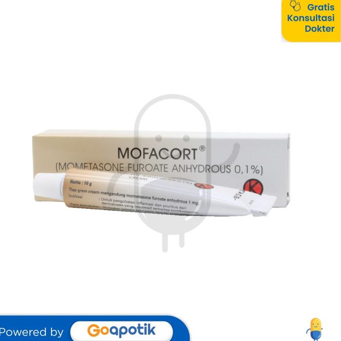 Gambar MOFACORT 0.1 % 10 GRAM KRIM dari Apotek Akmal Sehat Colomadu by GoApotik undefined Tokopedia