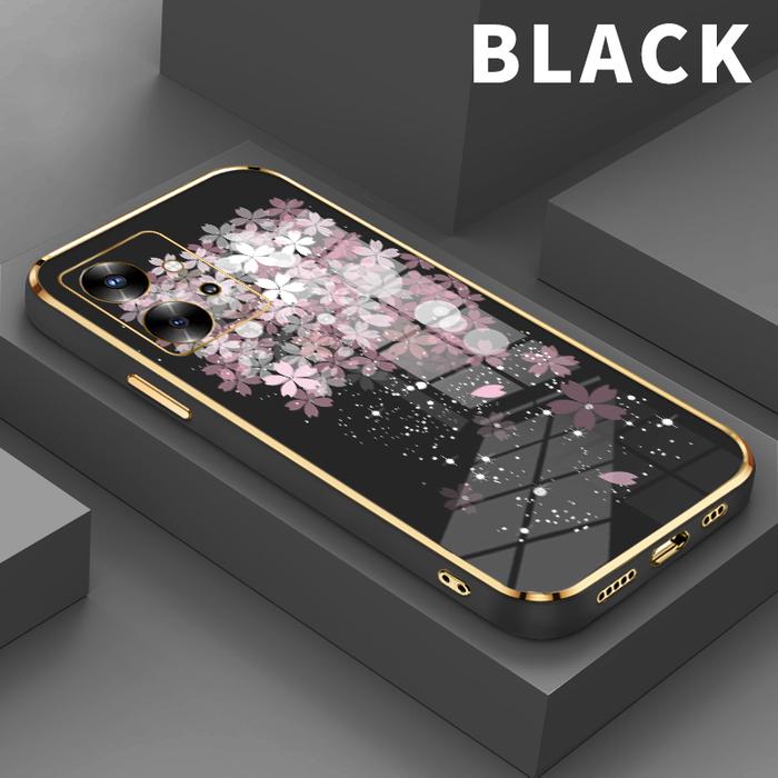 Gambar Casing Hp For  Infinix Zero 20 5G 2023 Ultra X X Neo X Pro Kelopak merah muda Shoftcase slim shockproof silicon soft case premium - Black, Infinix Zero X Pro dari parabatokoresmi undefined Tokopedia