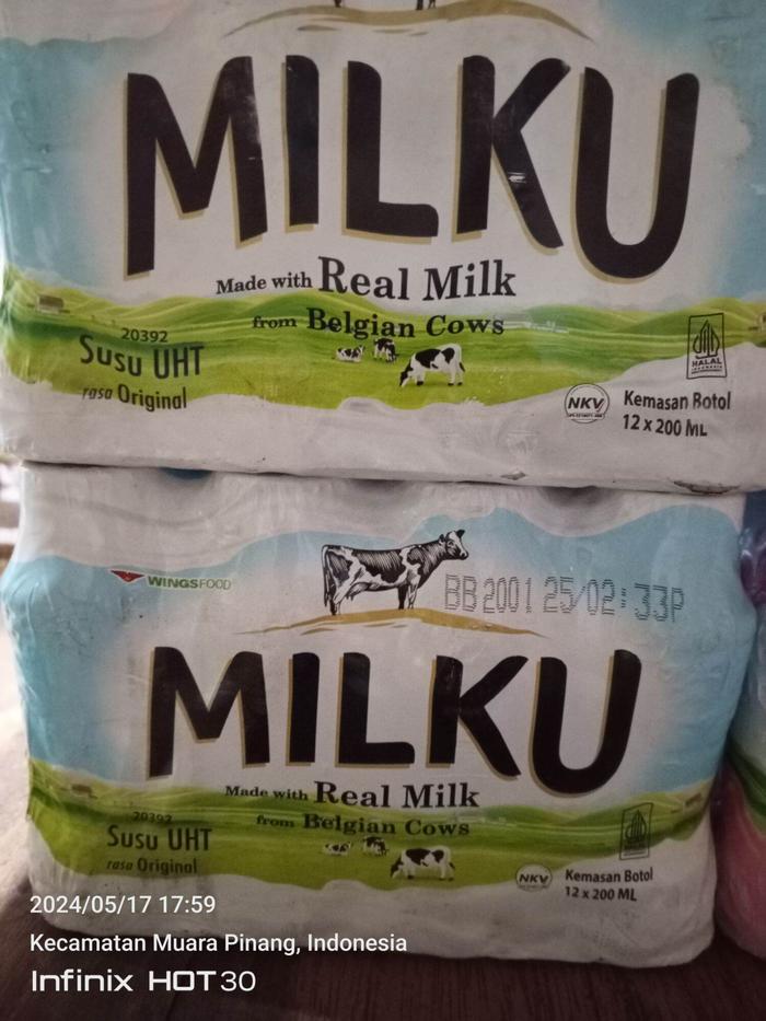 Gambar Milku Satu Krat Isi 12 Botol 12X200 Ml dari RAJOSTOREE77 undefined Tokopedia