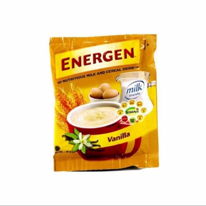Gambar R1CH. energen sereal renceng 10,s. coklat/vanila/kacang ijo/ jahe/jagung dari GALENDO LURAG6362 undefined Tokopedia