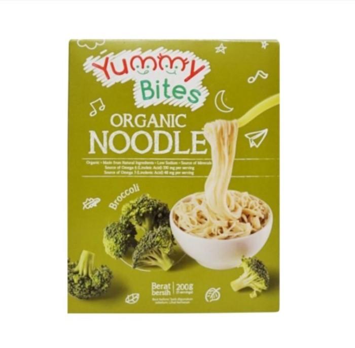 Gambar [H7y] Yummy Bites Organic Noodle 200g - BROCCOLI dari JUYRAS LADAAET985 undefined Tokopedia