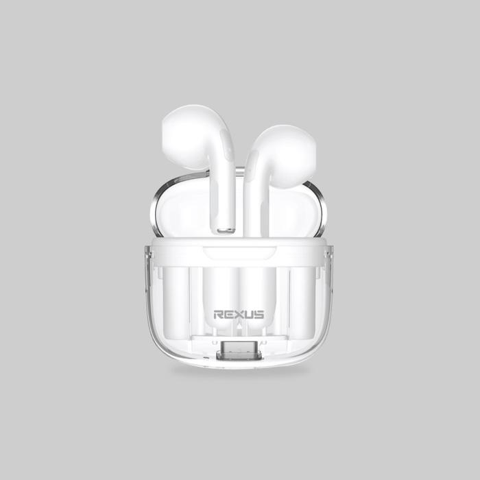 Gambar Rexus FX3 FX-3 TWS Earphone Bluetooth 5.3 Wireless Earbuds True Wireless - White dari Clover Gaming Indonesia undefined Tokopedia