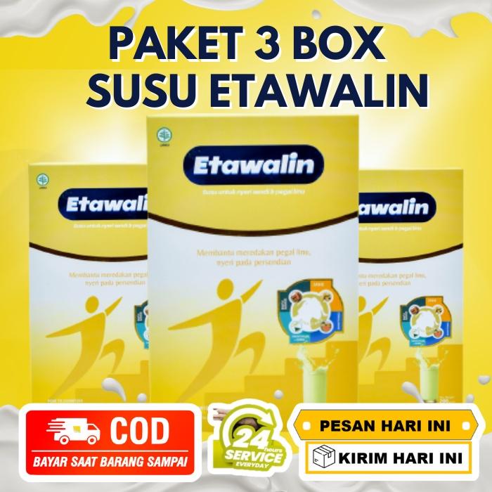 Gambar PAKET 3 BOX Susu Etawalin Susu Kambing Etawa Tingkatkan Kepadatan & dari kamjutsote undefined Tokopedia