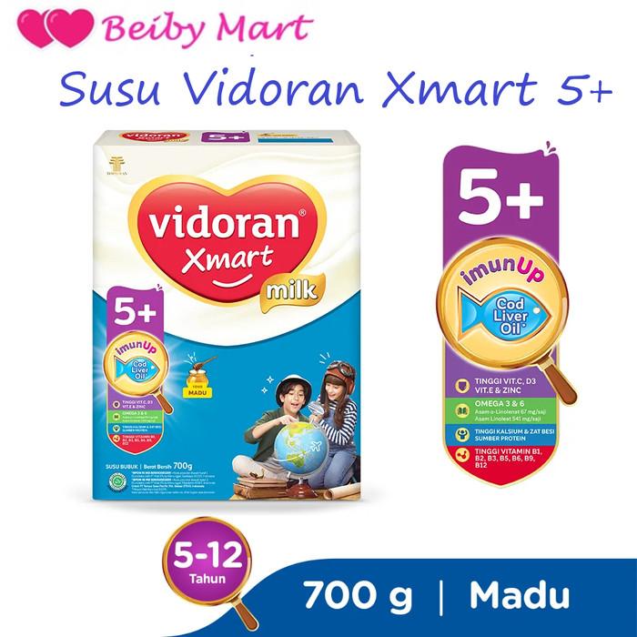 Gambar [H7y] SUSU VIDORAN XMART 5+ MADU 725G dari EMPUN RIKAN965 undefined Tokopedia