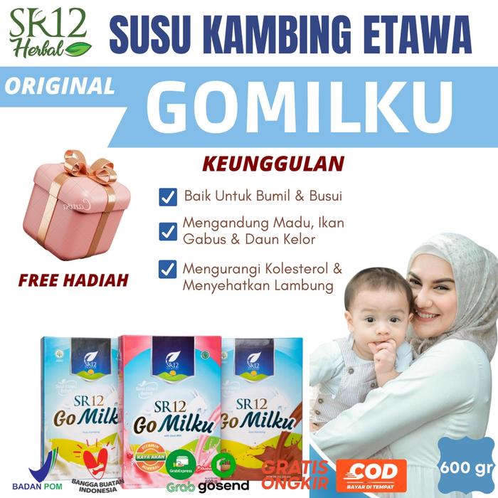 Gambar SR12 Go Milku Susu Kambing Etawa Bubuk Murni Dengan Ikan Gabus Tanpa dari kamjutsote undefined Tokopedia