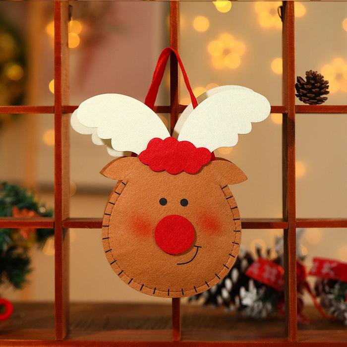 Gambar Tas Goodiebag Merry Christmas / Tas Natal / Perlengkapan Natal - Rusa dari FLOPY - Floristsupply undefined Tokopedia