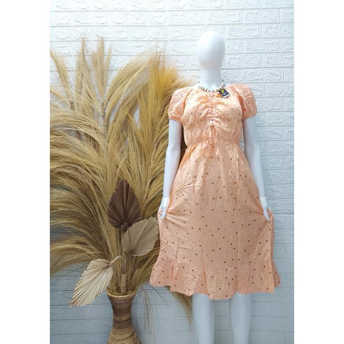 Gambar Daster Elsa Ruffle circle / bunga - 2 dari Trust Now undefined Tokopedia