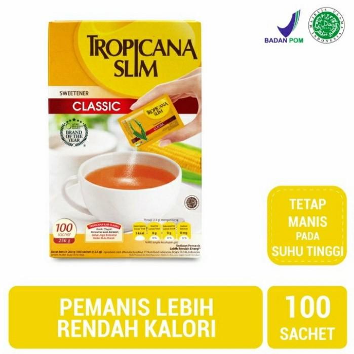 Gambar aar_  gula tropicana slim classic 100 sachet dari Raharjeng undefined Tokopedia